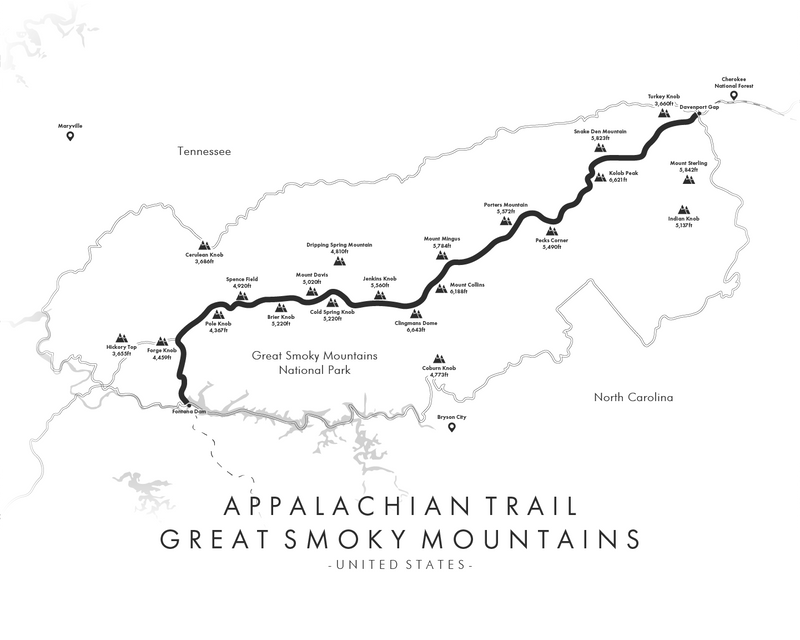 Appalachian Trail - Great Smoky Mountains
