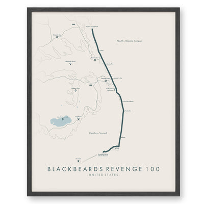 Trail Poster of Blackbeard's Revenge 100 - Beige