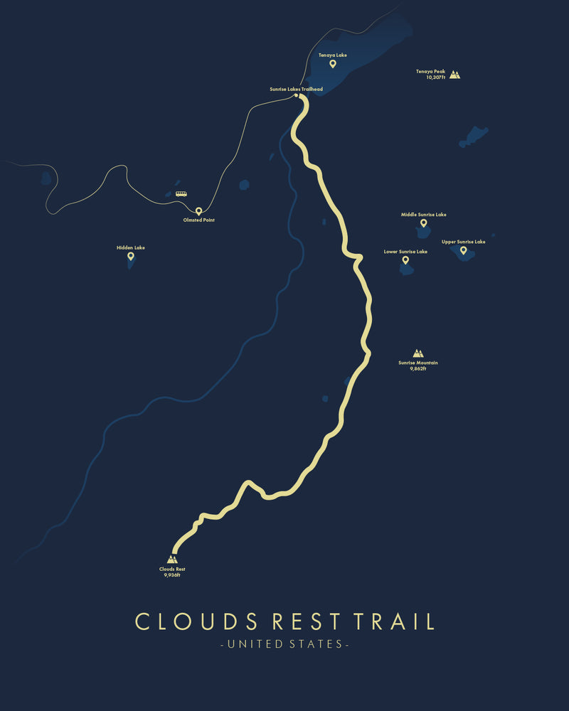 Clouds Rest Trail