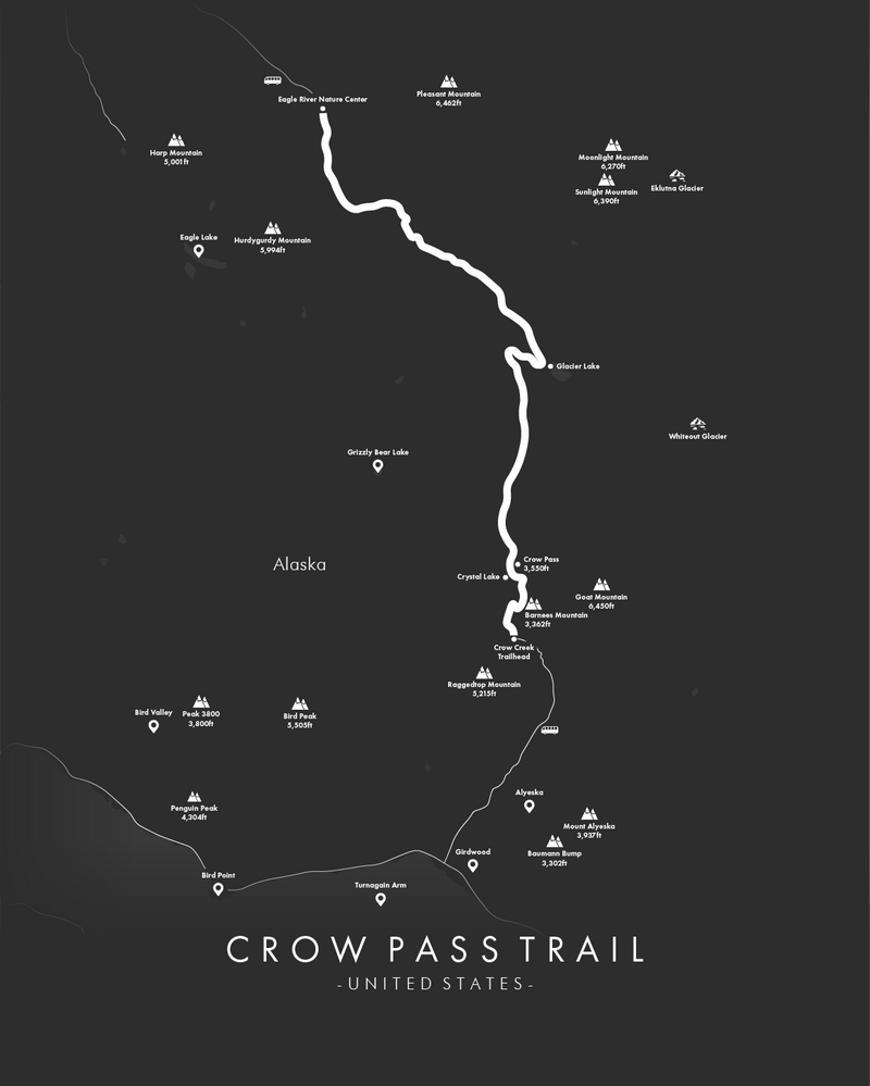 Crow Pass Trail