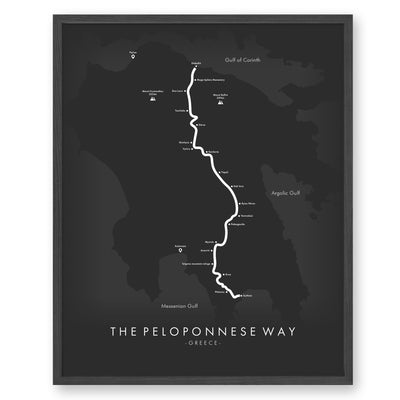 E4 | The Peloponnese Way Poster