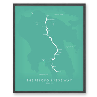 E4 | The Peloponnese Way Poster