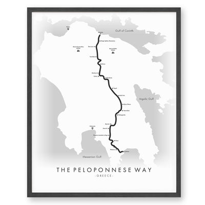 E4 | The Peloponnese Way Poster