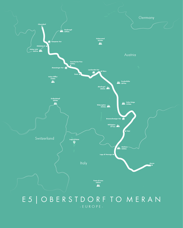E5 | Oberstdorf to Meran