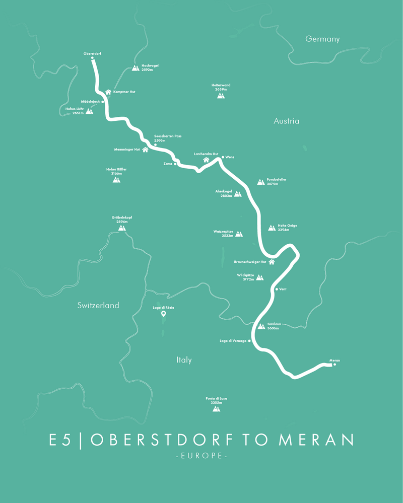 E5 | Oberstdorf to Meran
