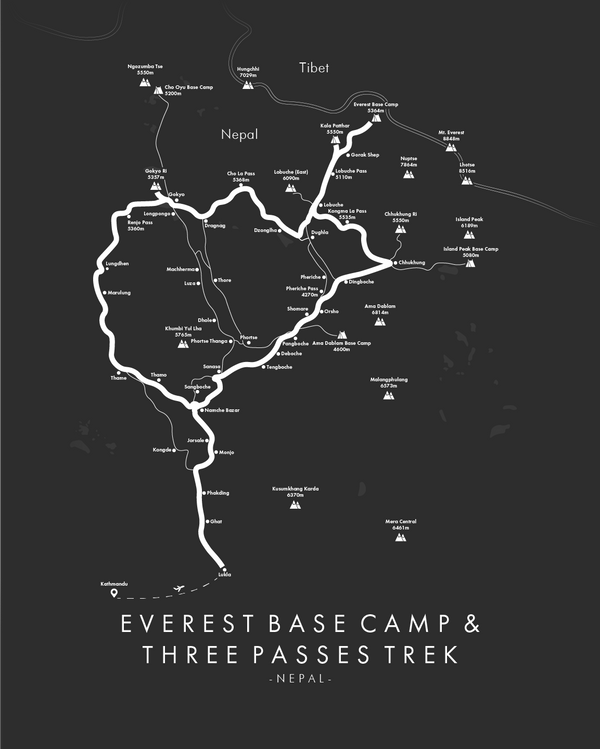 Everest Base Camp & Three Passes Trek