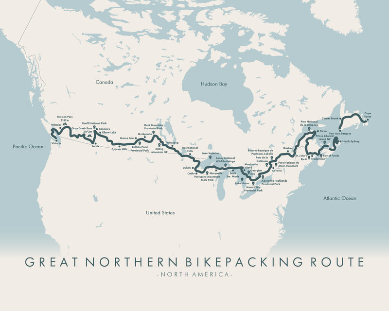 Great Northern Bikepacking Route
