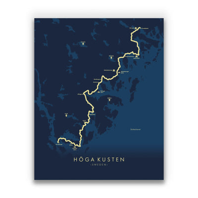 Höga Kusten Poster