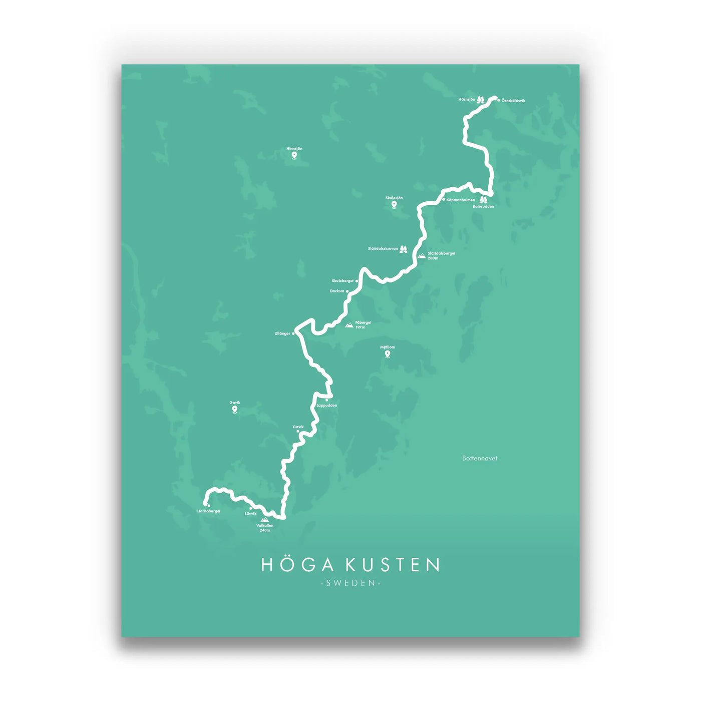 Höga Kusten Poster