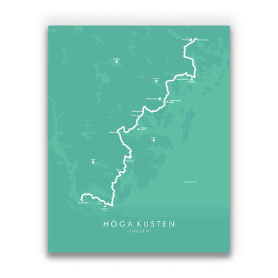 Höga Kusten Poster