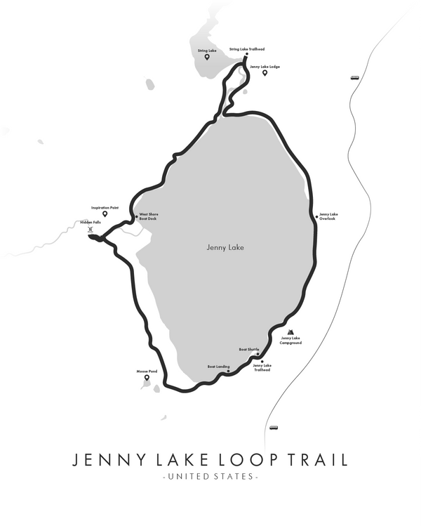 Jenny Lake Loop Trail