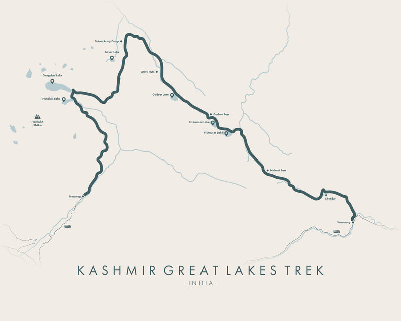 Kashmir Great Lakes Trek