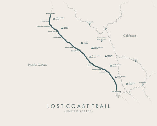 Lost Coast Trail