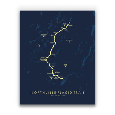 Northville Placid Trail Poster