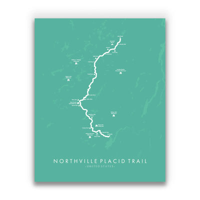 Northville Placid Trail Poster