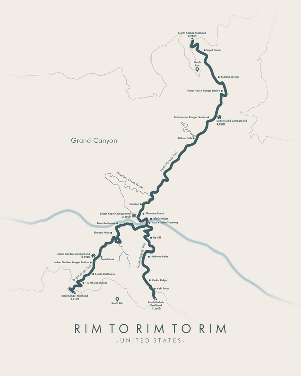 Rim To Rim To Rim - Indian Gardens