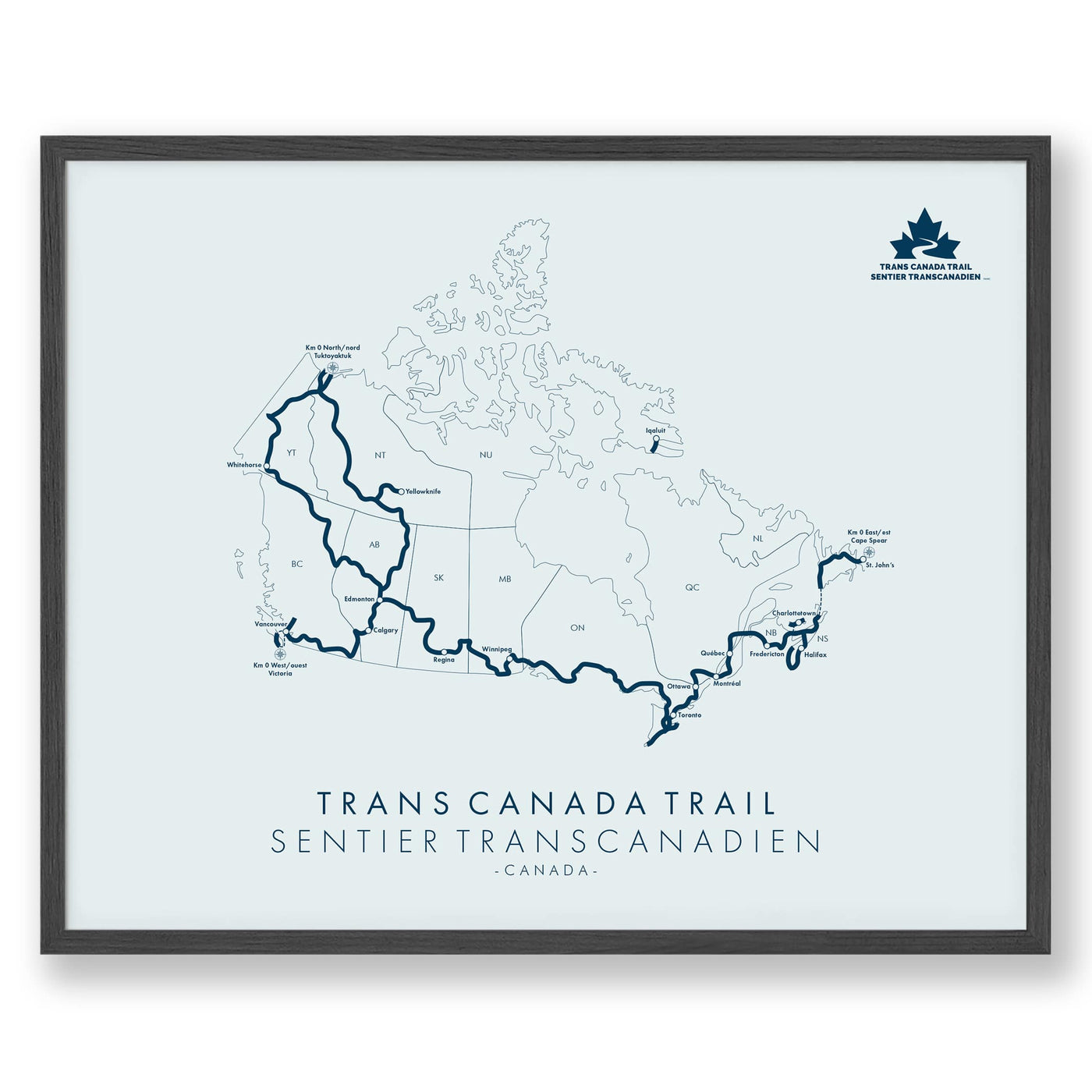 Trail Poster of Trans Canada Trail - Trans Canada Trail