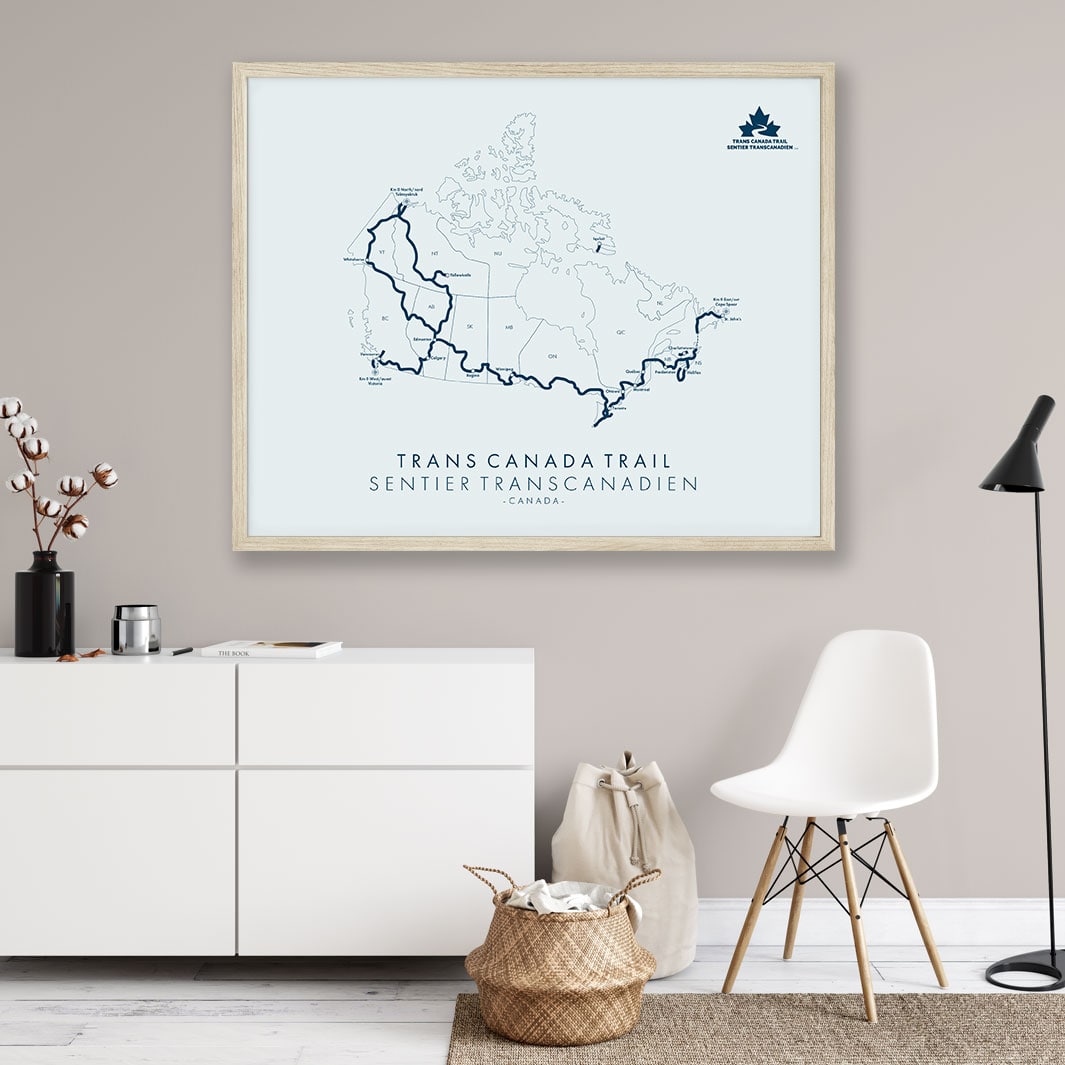 Trail Poster of Trans Canada Trail - Trans Canada Trail Mockup