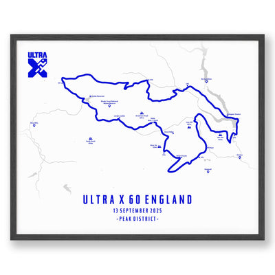 Trail Poster of Ultra X - England 60 - Ultra X