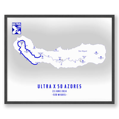 Trail Poster of Ultra X 50 Azores - Ultra X