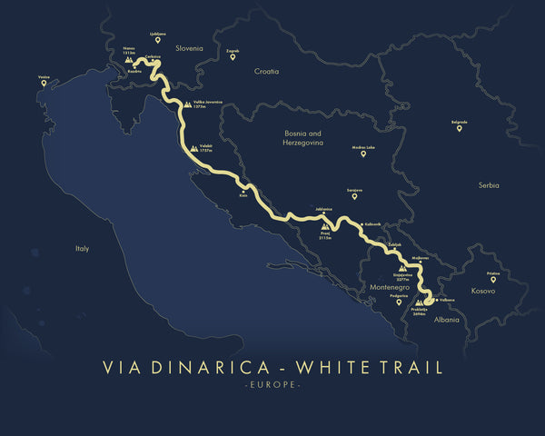 Via Dinarica - White Trail