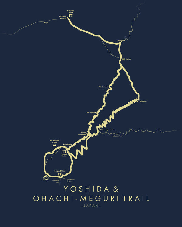 Yoshida & Ohachi-meguri Trail