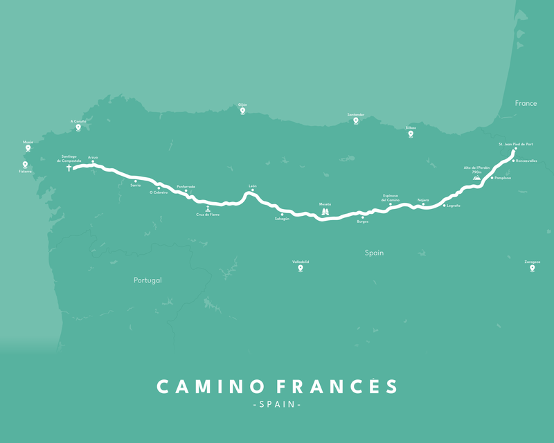 Camino De Santiago Poster