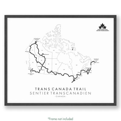 Trail Poster of Trans Cananda Trail - Trans Canada Trail Mockup