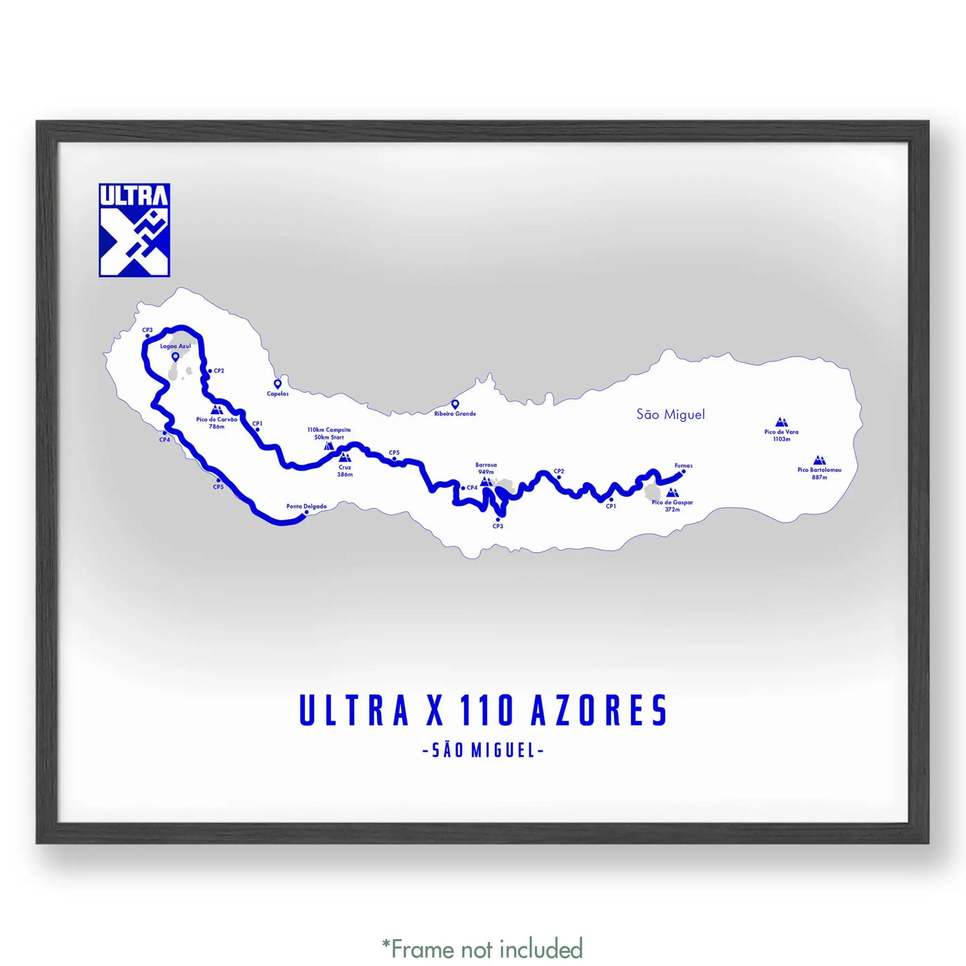 Trail Poster of Ultra X 110 Azores - Ultra X