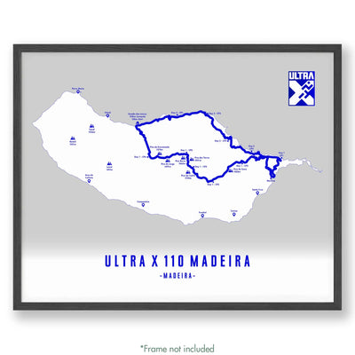 Trail Poster of Ultra X - Madeira 110 - Ultra X
