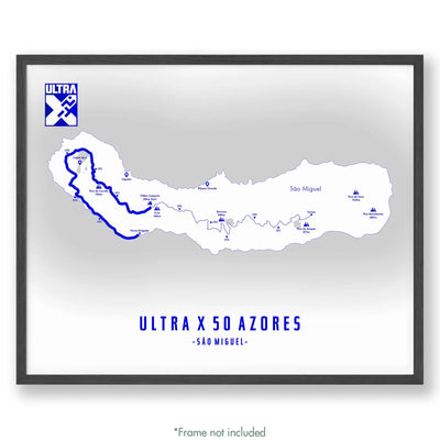 Trail Poster of Ultra X 50 Azores - Ultra X