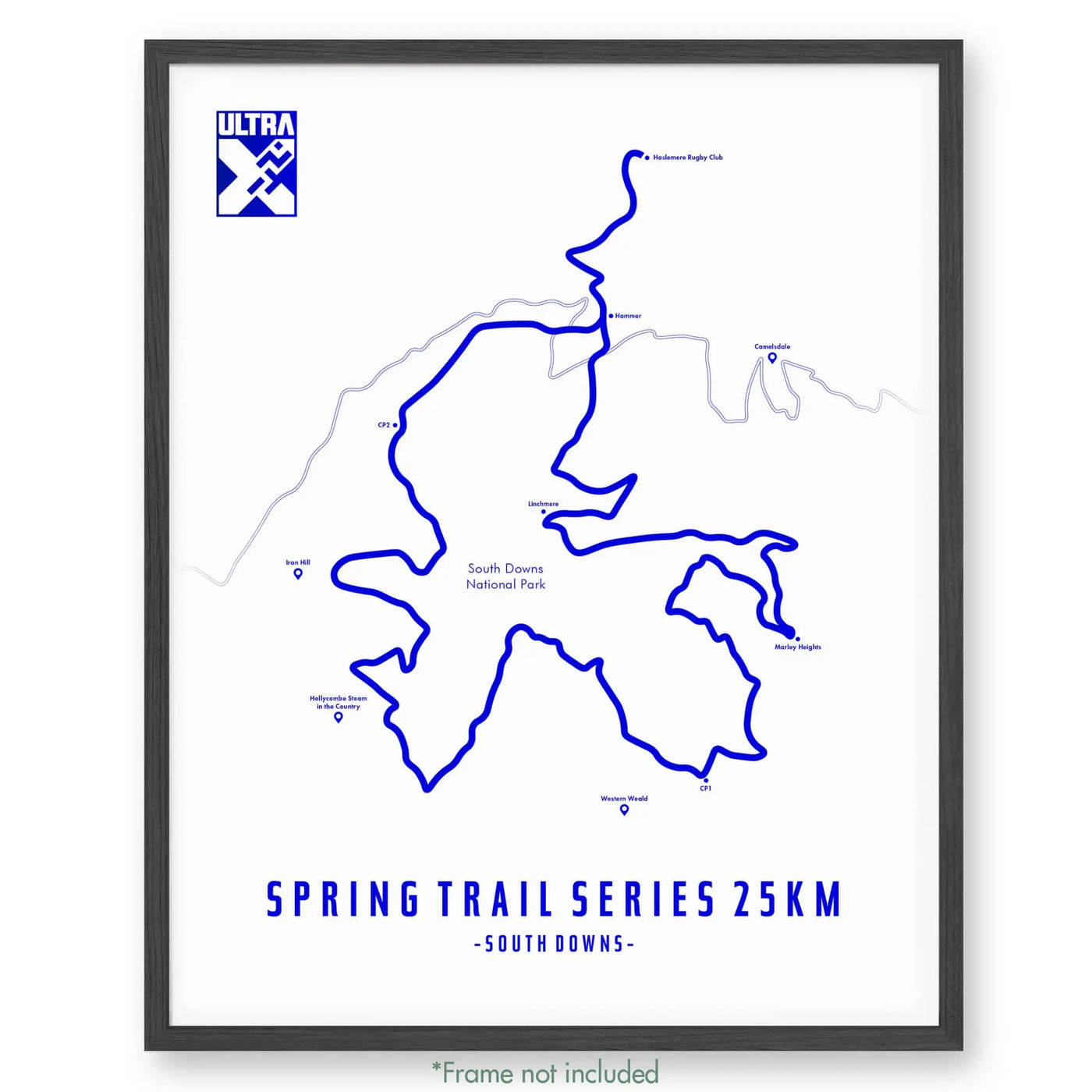 Trail Poster of Ultra X Spring Trail Series 25km - Ultra X