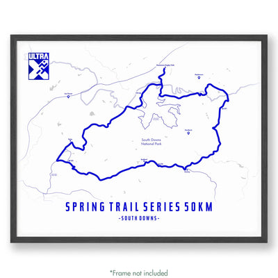 Trail Poster of Ultra X Spring Trail Series 50km - Ultra X
