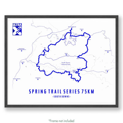 Trail Poster of Ultra X Spring Trail Series 75km- Ultra X