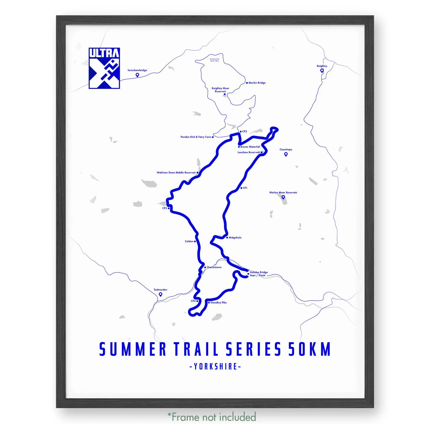 Ultra X Summer Trail Series 12’’ X 16’’ / 50Km | 2023 Poster