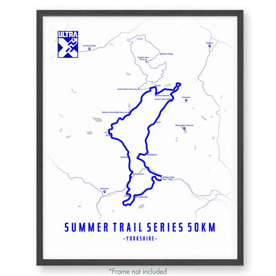 Ultra X Summer Trail Series 12’’ X 16’’ / 50Km | 2023 Poster