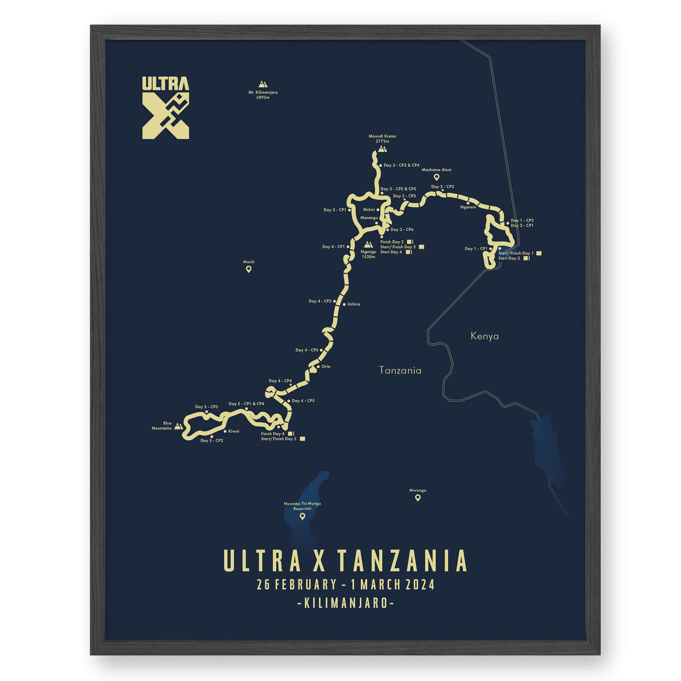 Ultra X Tanzania Poster