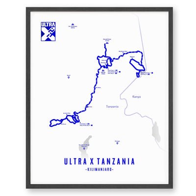 Trail Poster of Ultra X - Tanzania - Ultra X